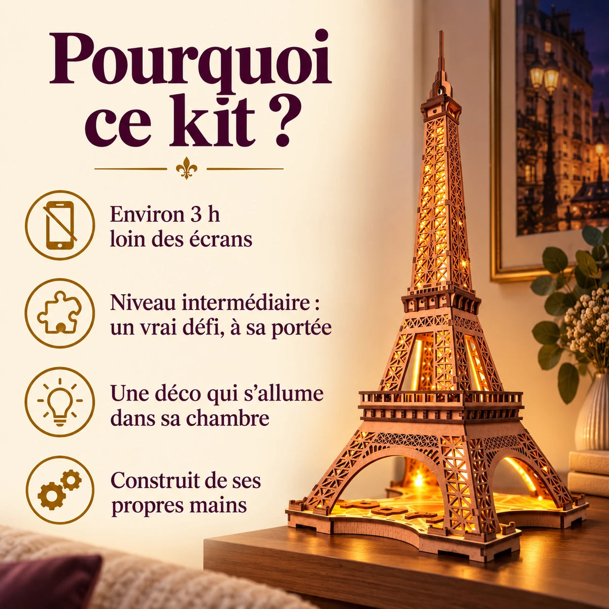 Pourquoi choisir Une Nuit à Paris : défi intermédiaire d’environ 3 heures