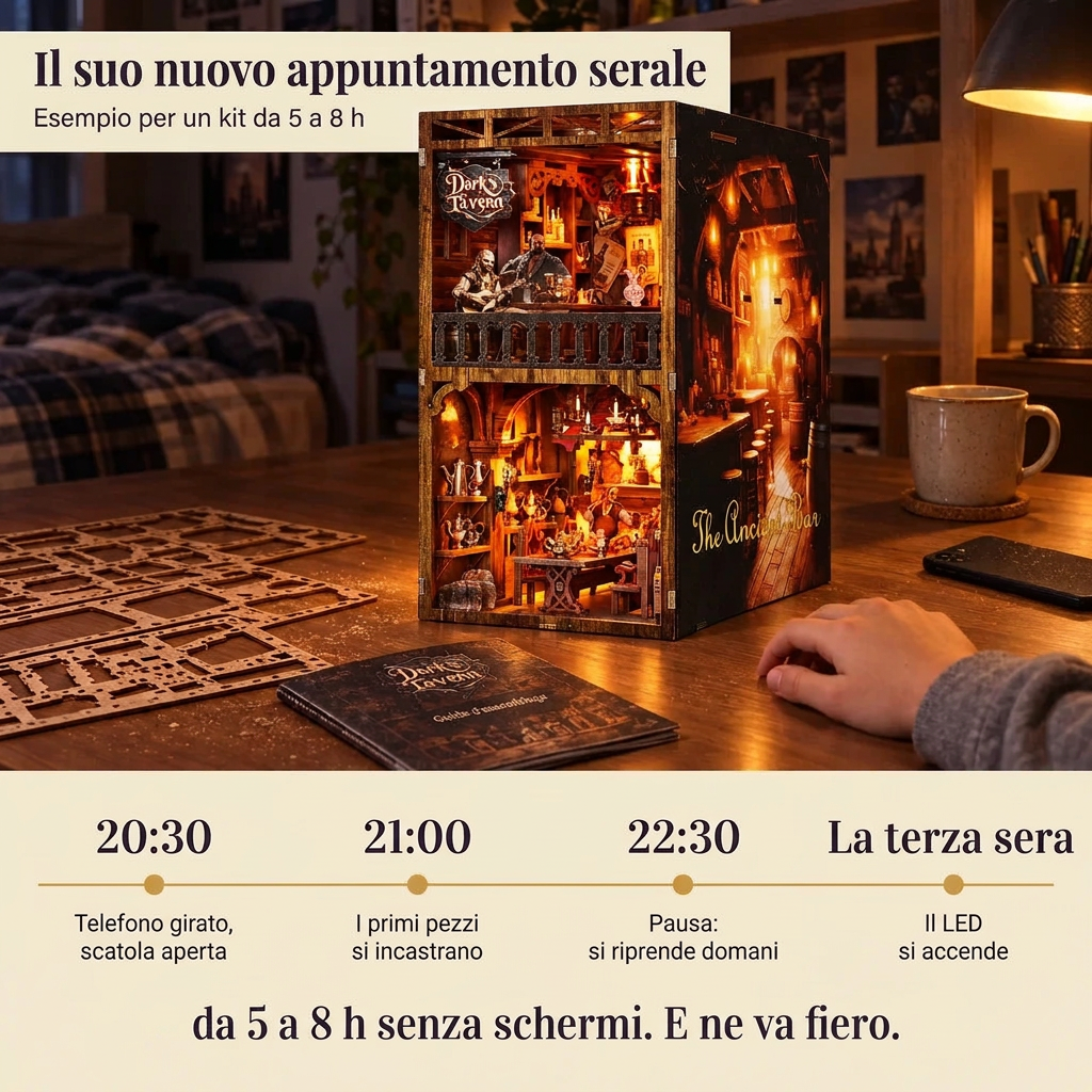 Una serata di montaggio con Vecchio Pub