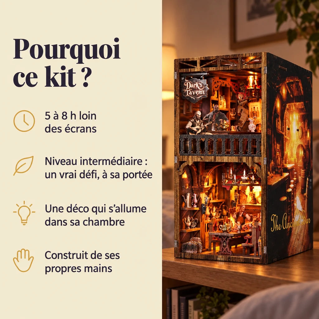 Pourquoi choisir le kit Le Vieux Pub NOOKO