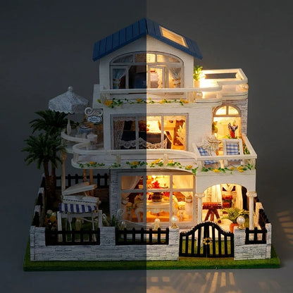 La Villa de la Riviera - LED éteinte puis allumée