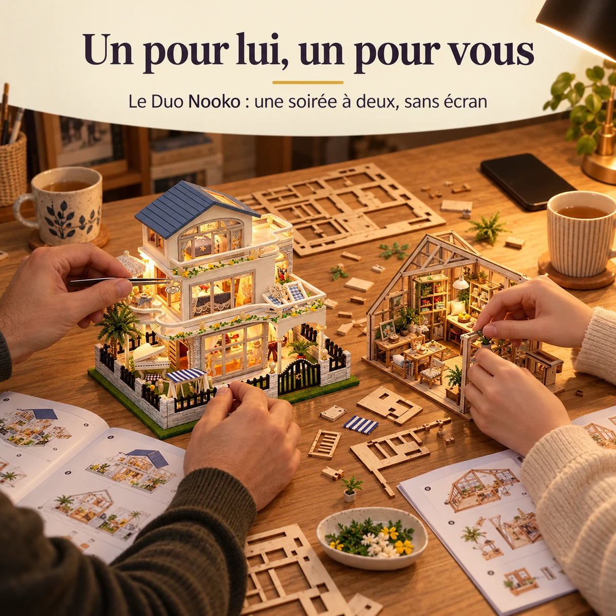 Duo Nooko — Villa de la Riviera à construire à deux