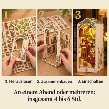 Die Bauschritte von Sonnige Stadt