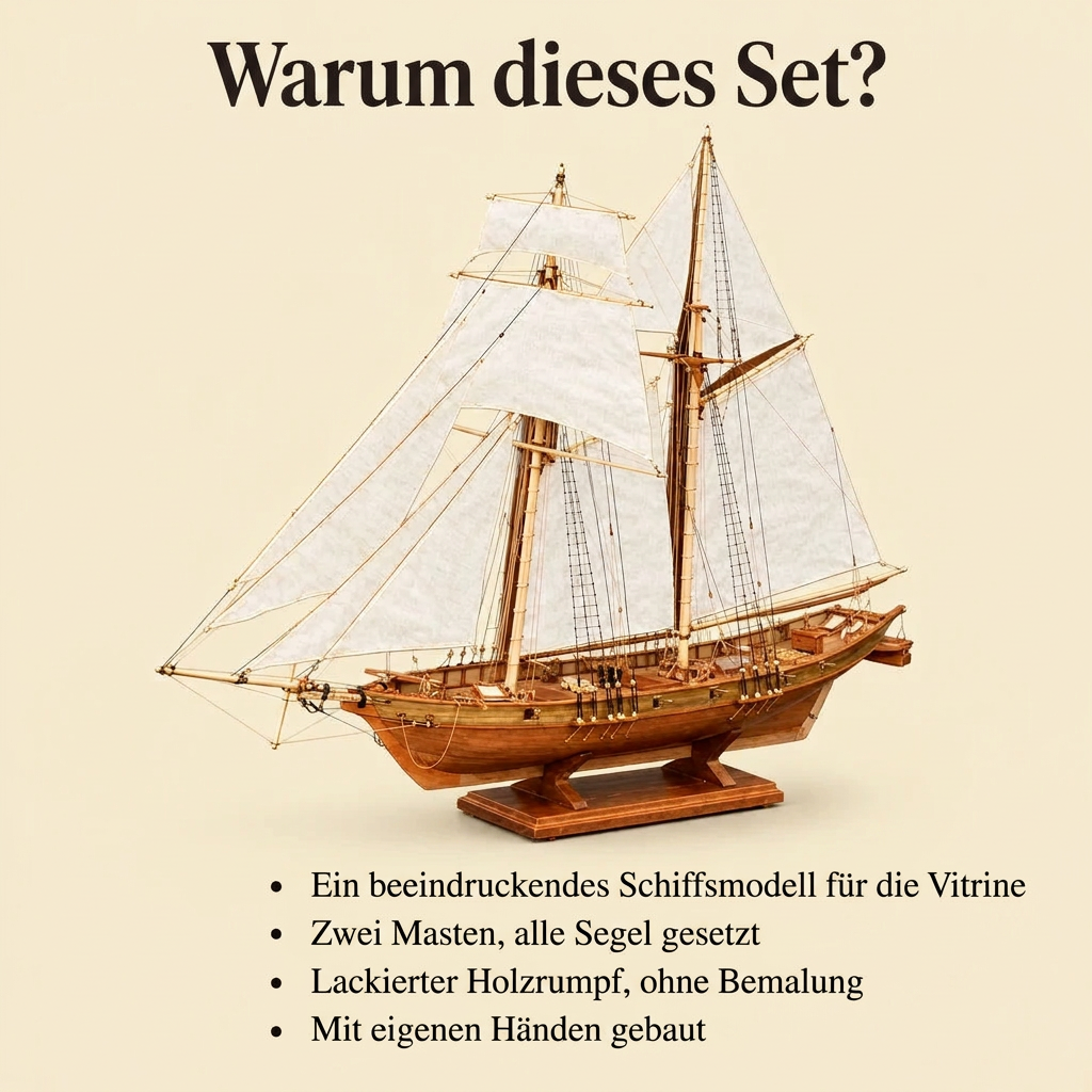 Warum Segelschiff Harco: Bauzeit und Niveau