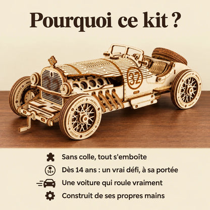 Why choose the NOOKO Little Race Car model kit